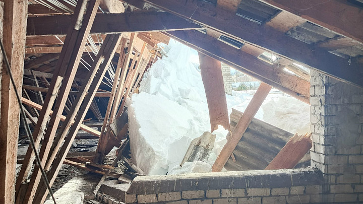 В Коврове обрушилась крыша пятиэтажки