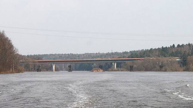 Капремонт моста через Клязьму под Пенкино