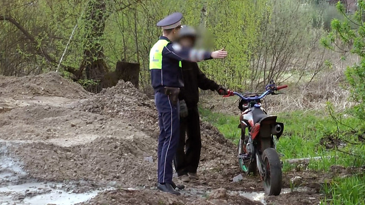 Во Владимирской области растет количество ДТП с подростками на мотоциклах