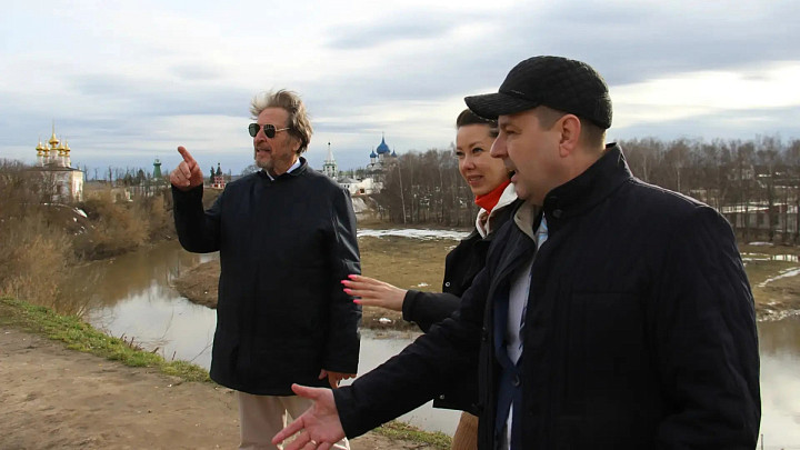 Эррол Маск подружился с мэром Суздаля Романом Кавиновым