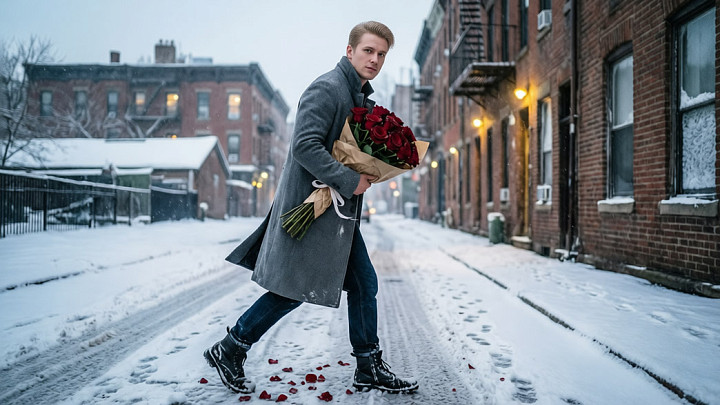 Молодой человек украл из цветочного ларька букет цветов, чтобы помириться с мамой