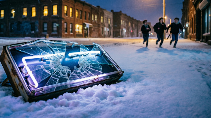 Полиция нашла юных вандалов, громивших уличные вывески во Владимире