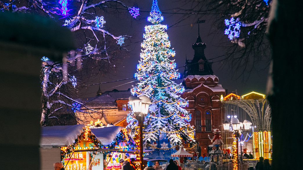 Рождественская ярмарка снова уезжает с Соборной площади Владимира