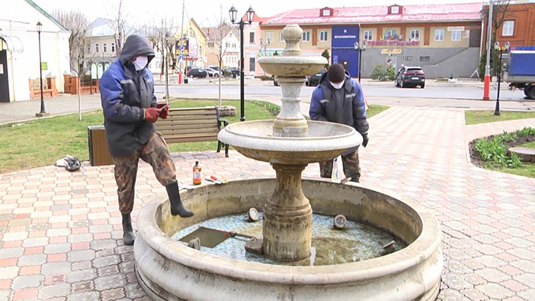 Несмотря на коронавирус, фонтаны в Муроме и Владимире заработают в привычные сроки