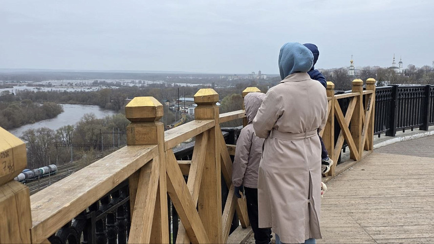 Смотровую площадку вокруг конного памятника князю Владимиру хотят отремонтировать в этом году