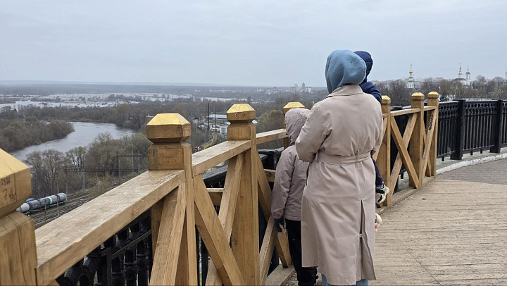 Смотровую площадку вокруг конного памятника князю Владимиру хотят отремонтировать в этом году