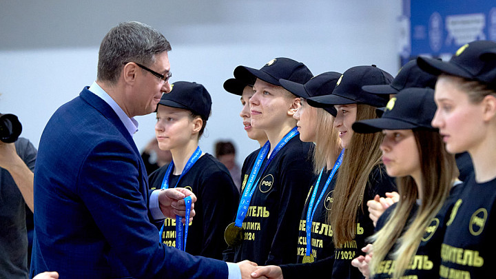 «Владимирские львицы» получили золотые медали за победу в Высшей лиге