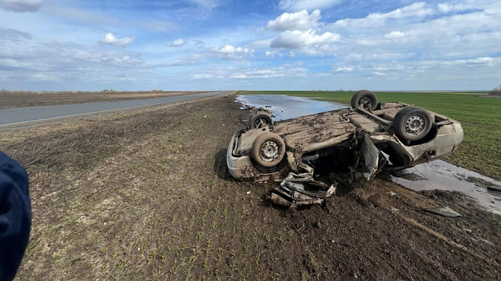 На суздальской дороге погиб водитель опрокинувшегося «Богдана»