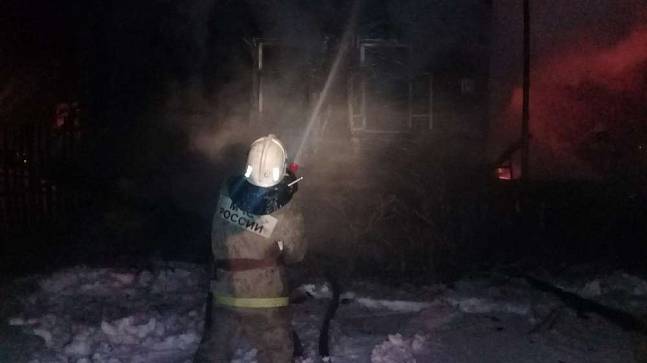 На пожаре в деревне Лобаново погиб ребенок