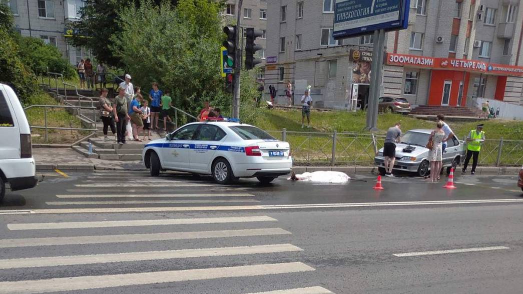 На переходе возле остановки «рынок Слобода» во Владимире насмерть сбили пешехода