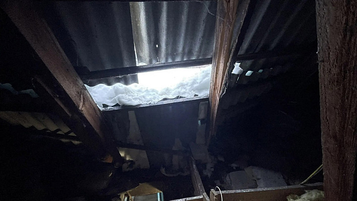 В Лакинске обрушилась крыша еще одного жилого дома