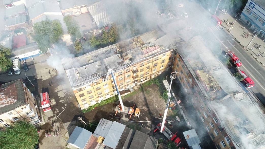 Сгоревший в Коврове многоквартирный дом, являющийся наследием конструктивизма, непригоден для дальнейшей эксплуатации