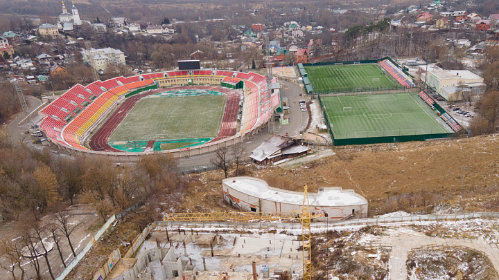 На реконструкцию стадиона «Торпедо» хотят привлечь белорусских строителей