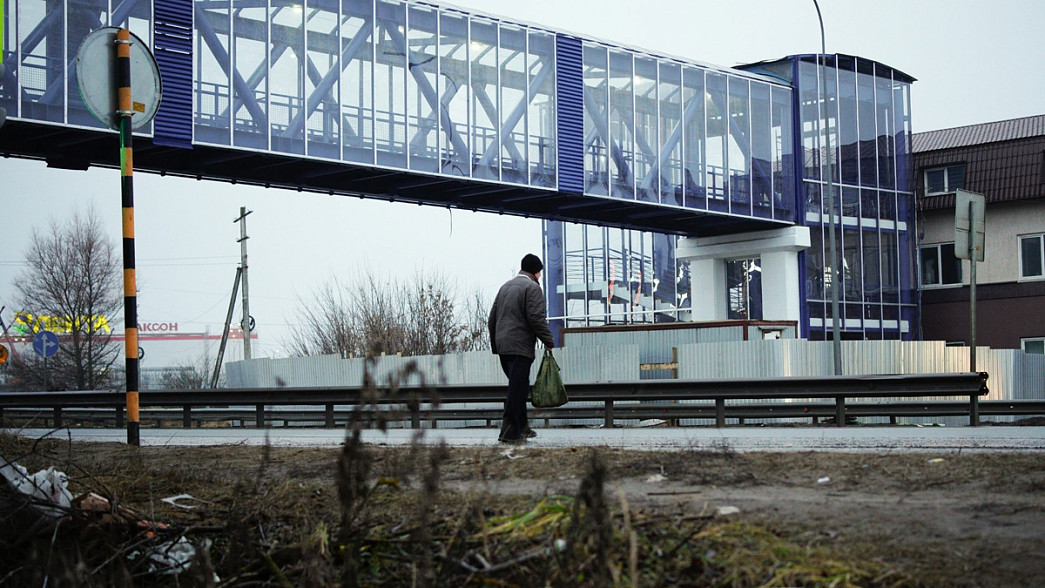 Самый старый надземный пешеходный переход во Владимире преобразился