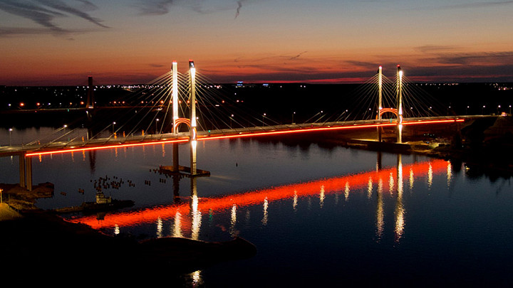 Муромский вантовый мост трассы М-12 стал финалистом двух престижных премий в области архитектуры и девелопмента