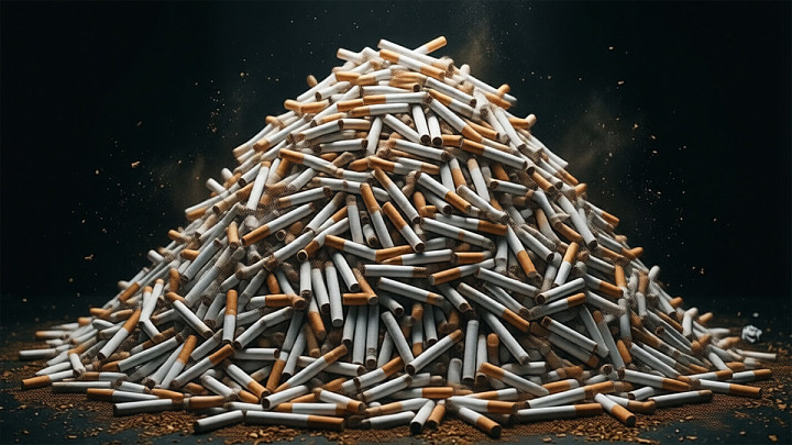 Александровского предпринимателя оштрафовали за продажу сигарет без акцизных марок