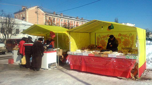 Уличный базар убрали из центра Владимира