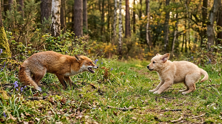 Семье, приютившей бездомного щенка, пришлось делать прививки от бешенства