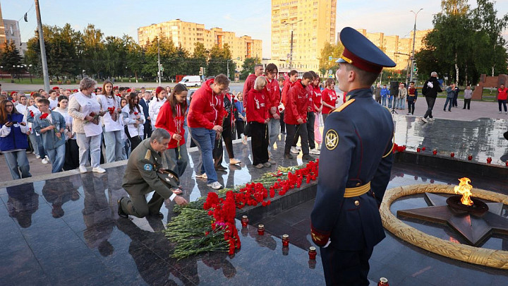 В день памяти и скорби во Владимирской области прошла траурная акция «Свеча памяти»
