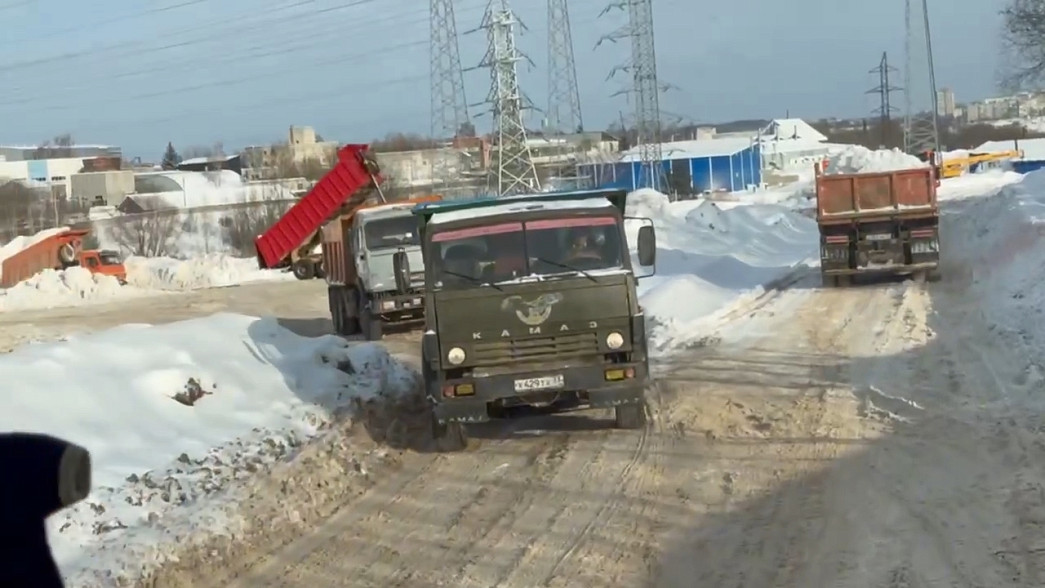 Во Владимире из-за переизбытка снега могут открыть вторую снегосвалку