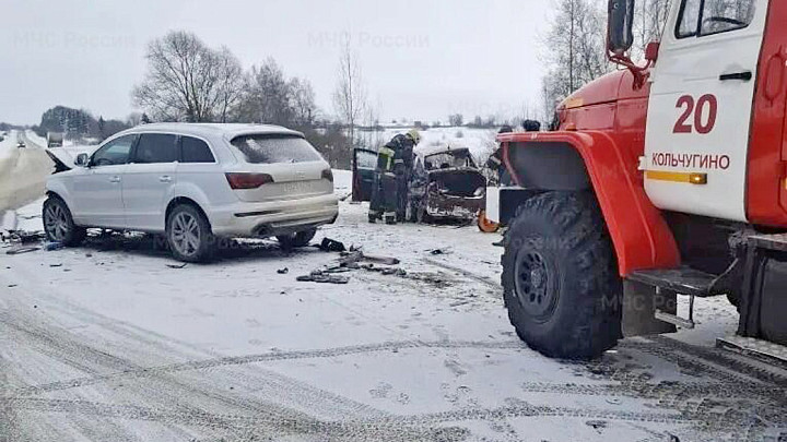 Скорая помощь, увозившая пострадавших в ДТП, сама попала в аварию