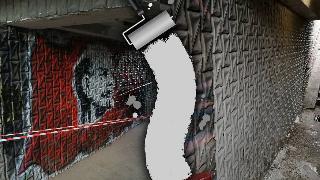 Ленину не место во владимирских подземельях. Граффити с вождем мирового пролетариата исчезло во Владимире так же неожиданно, как и появилось