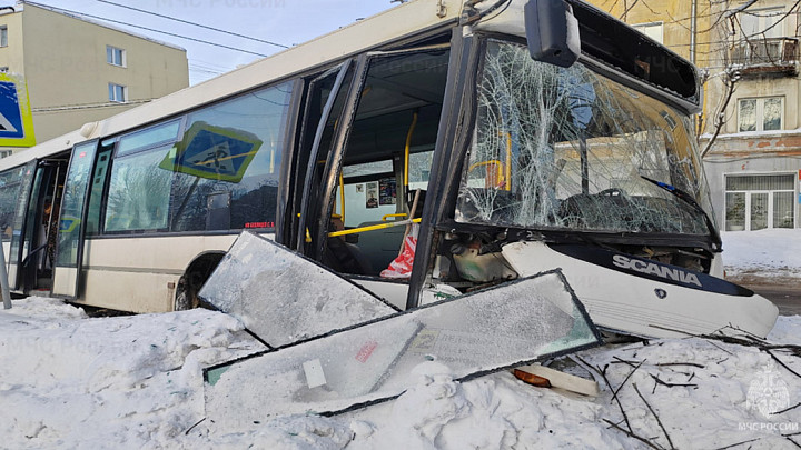 В Муроме разбился пассажирский автобус