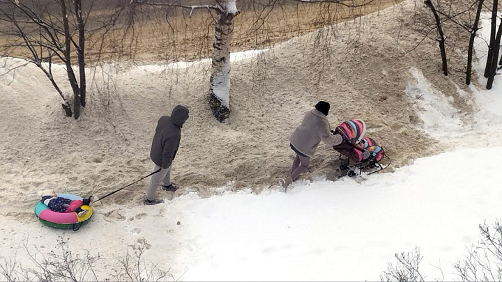 Во владимирском микрорайоне Доброе исчезли тротуары
