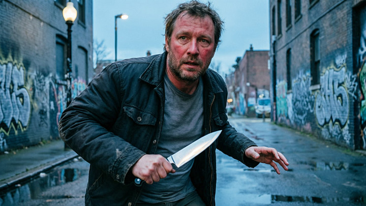 Мужчина, угрожавший ножом шумным подросткам, получил реальный срок