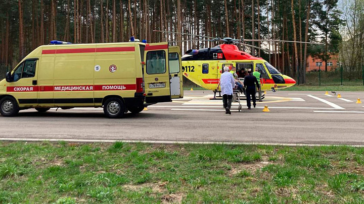 Более 50 владимирцев за полгода эвакуированы вертолётом в федеральные медцентры