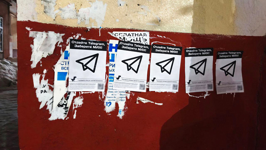 Владимирские активисты предприняли попытку остановить замедление Телеграма