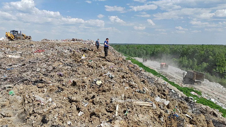Минприроды отчиталось о ликвидации пожара на полигоне в Бабанино. Но это не так