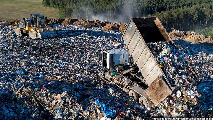 Прокуратура требует закрыть переполненный мусорный полигон