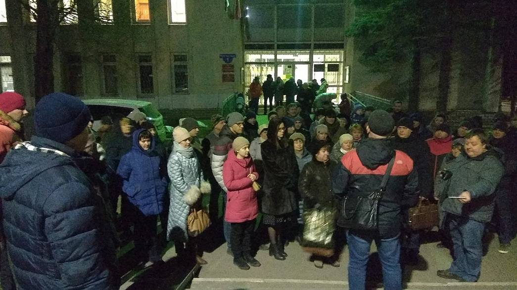 Народный сход против закрытия левого поворота из микрорайона Юрьевец в город Владимир