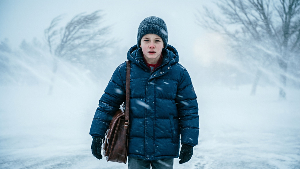 Из-за снегопада посещение школ города Владимира объявили необязательным