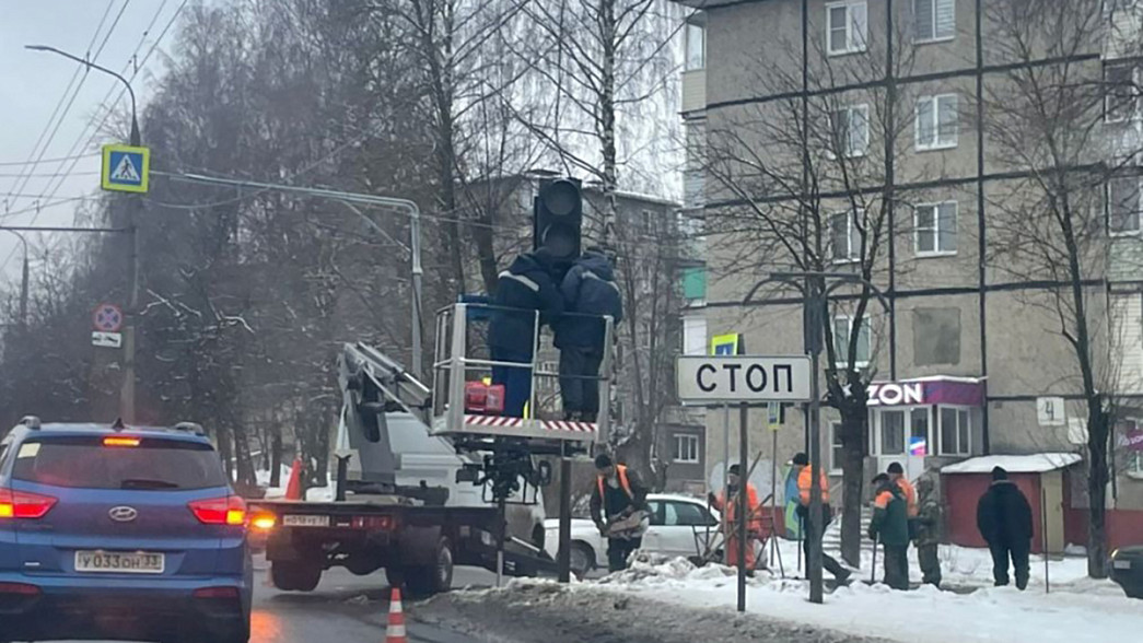 Город Владимир обрастает светофорами