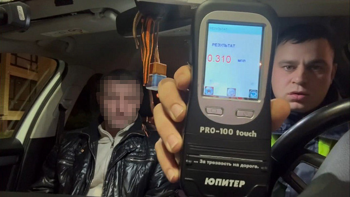 Во Владимире зафиксирован рост «пьяных» аварий