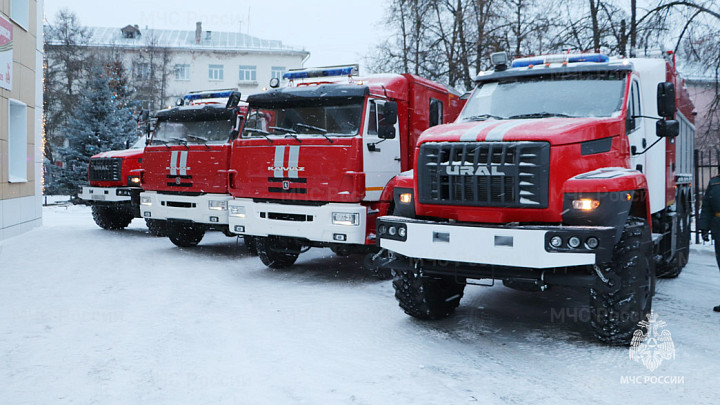 Владимирские пожарные обновили парк спецтехники