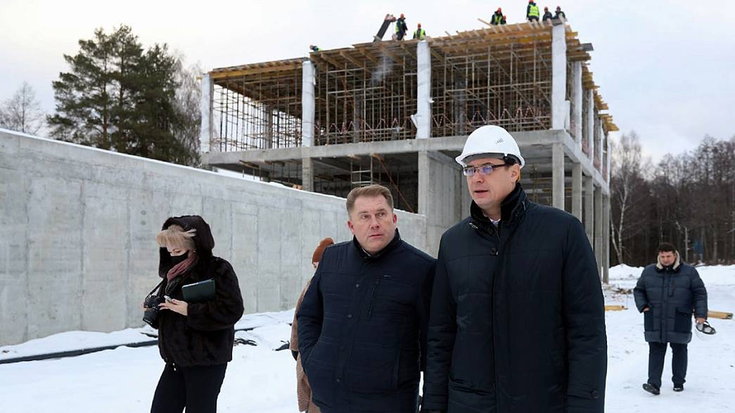 Строительство очистных сооружений в Вяткино затормозилось из-за резкого подорожания стройматериалов и дефицита рабочих