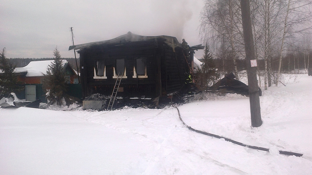 Владимирский пенсионер сгорел в своем доме