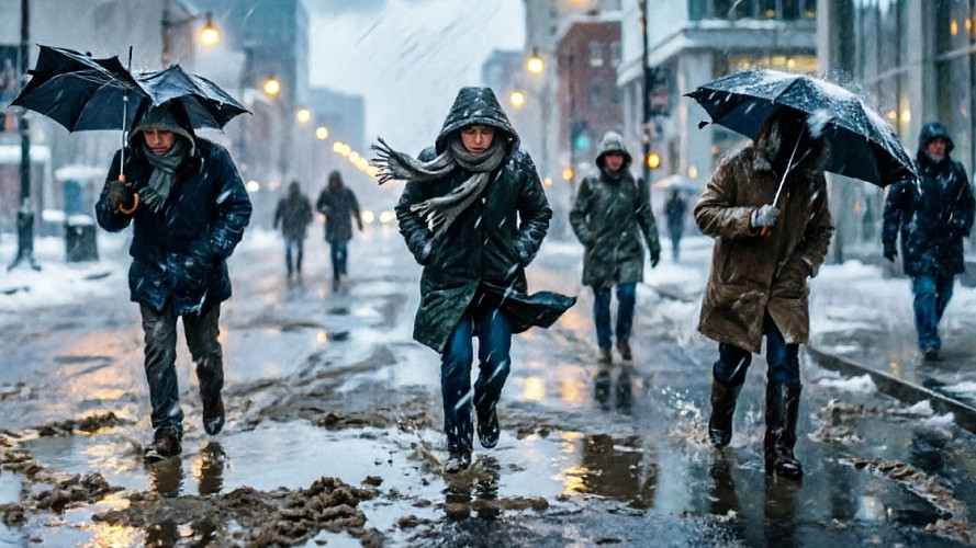 И снова снегопад. Владимирцев опять пугают апокалиптическим прогнозом