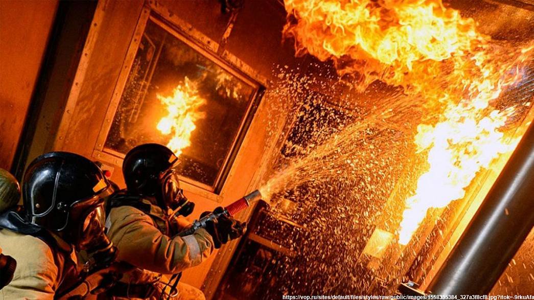 Пожар в Юрьевце в строящемся доме