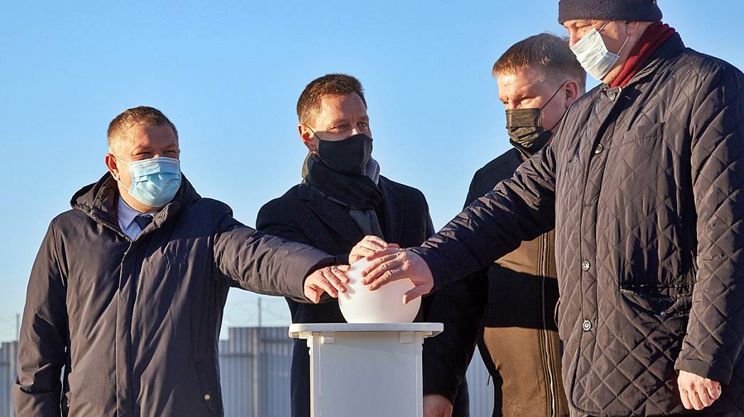 Магический шар вместо красной ленточки — в Лакинске торжественно запустили новый водозабор стоимостью 11 миллионов рублей