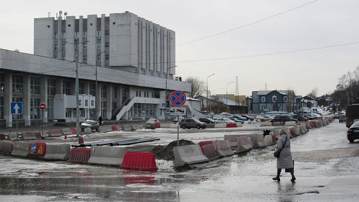 На Вокзальной площади Владимира начинается аврал