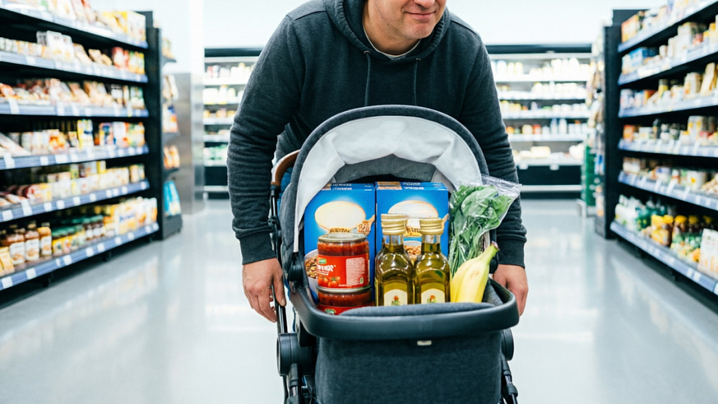 Продуктовый магазин во Владимире обворовали с помощью детской коляски