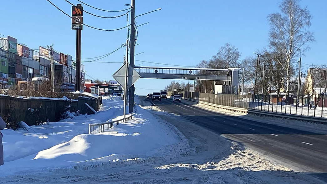 Власти Петушинского района недовольны нерасчищенной от снега трассой М-7 «Волга»