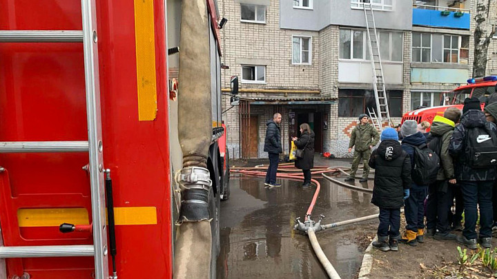 На пожаре в Муроме погибла несовершеннолетняя девушка