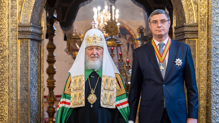 Патриарх Кирилл отметил заслуги владимирского губернатора в «церковно-государственном диалоге»