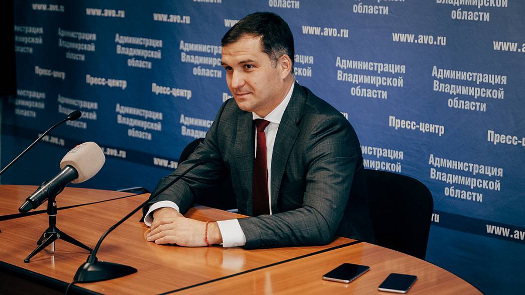Вице-губернатор Брусенцов рассказывает о состоянии владимирской промышленности и экономики