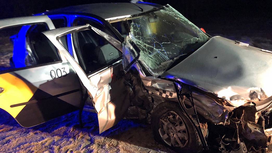 На юрьев-польской дороге рядом с городом Владимиром 20-летний таксист спровоцировал смертельную аварию